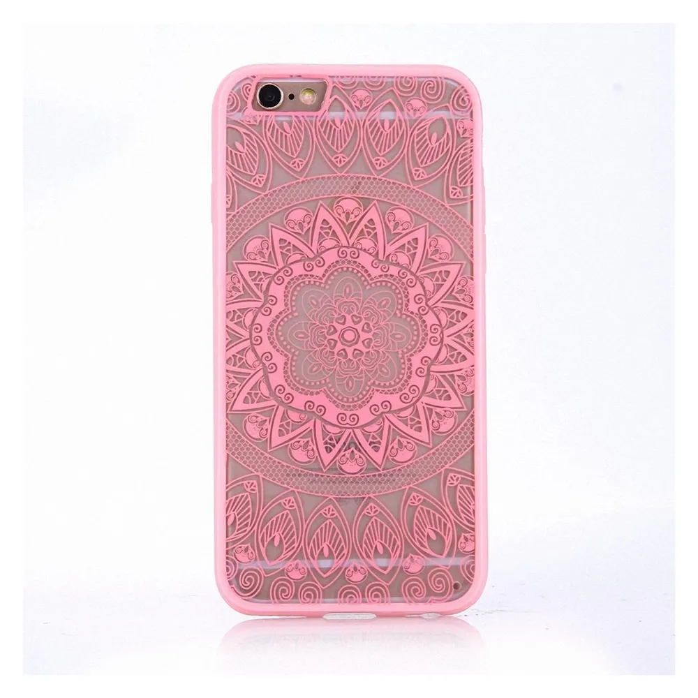 König Design Apple iPhone 8 Plus Hülle Case Handy Cover Schutz Tasche Schutzhülle Bumper Pink (Apple iPhone 8 Plus)