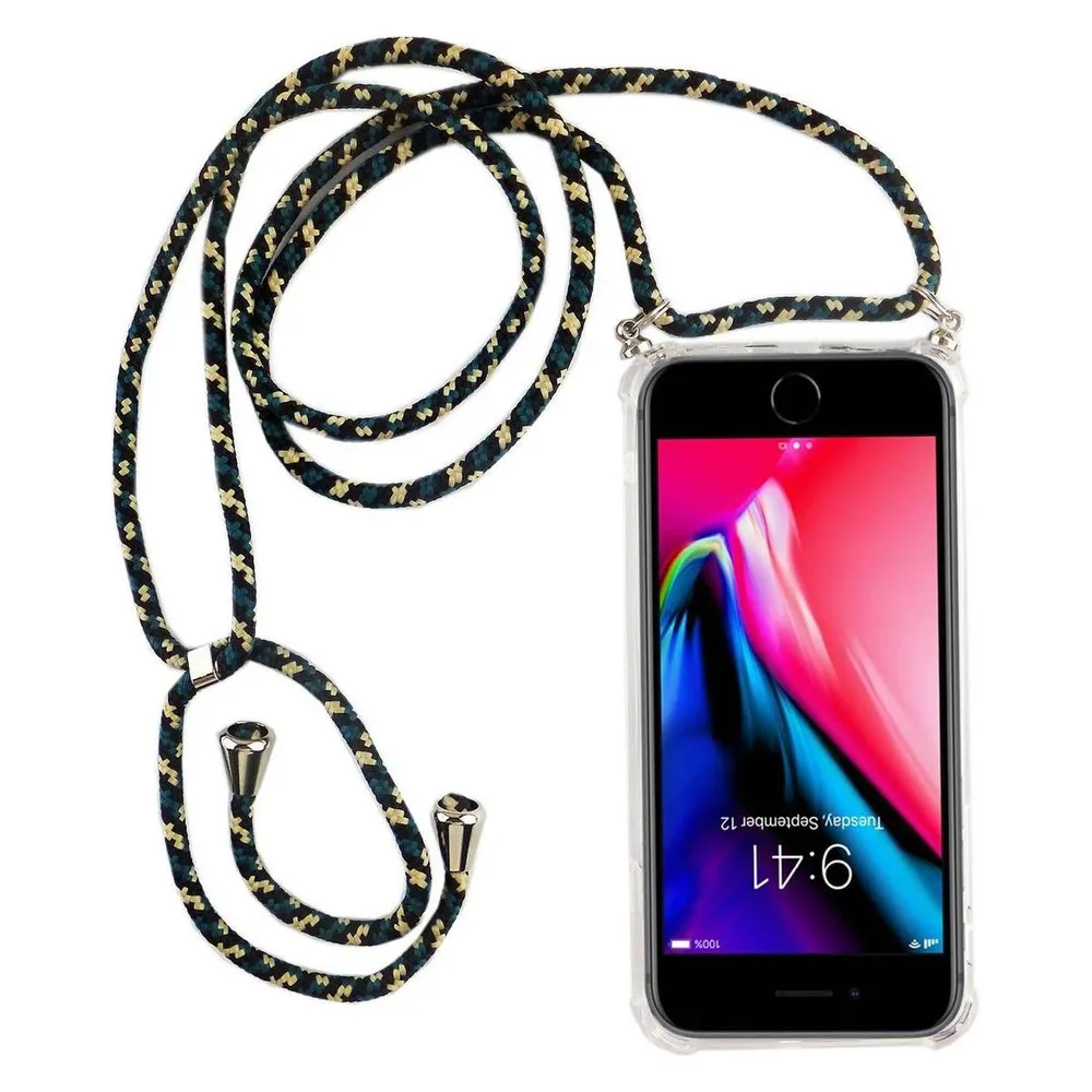 König Design Apple iPhone SE 2022 Handykette Hülle mit Band Case zum umhängen mit Kordel Neu