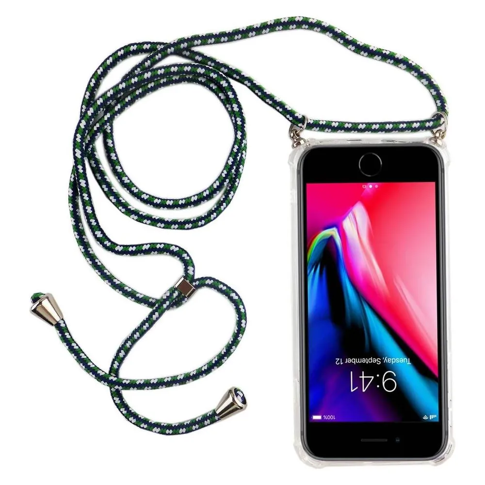 König Design Apple iPhone SE 2022 Handykette Hülle mit Band Case zum umhängen mit Kordel Neu