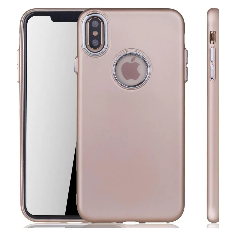 König Design Apple iPhone XS Max Hülle Case Handy Cover Schutz Tasche Schutzhülle Bumper Gold (Apple iPhone XS Max)