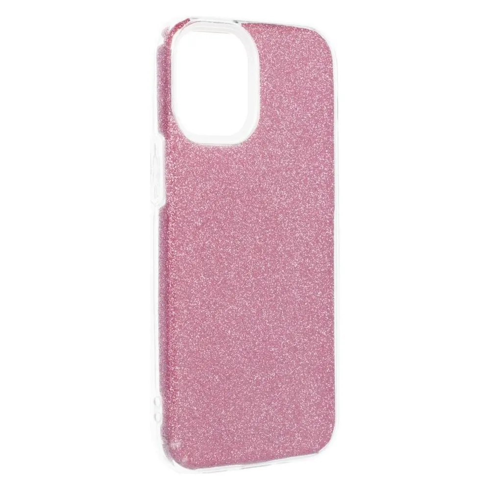 König Design Handyhülle für Apple iPhone 12 Mini Schutzcase Cover Bumper Schale Glitzer Pink (Apple iPhone 12 mini)