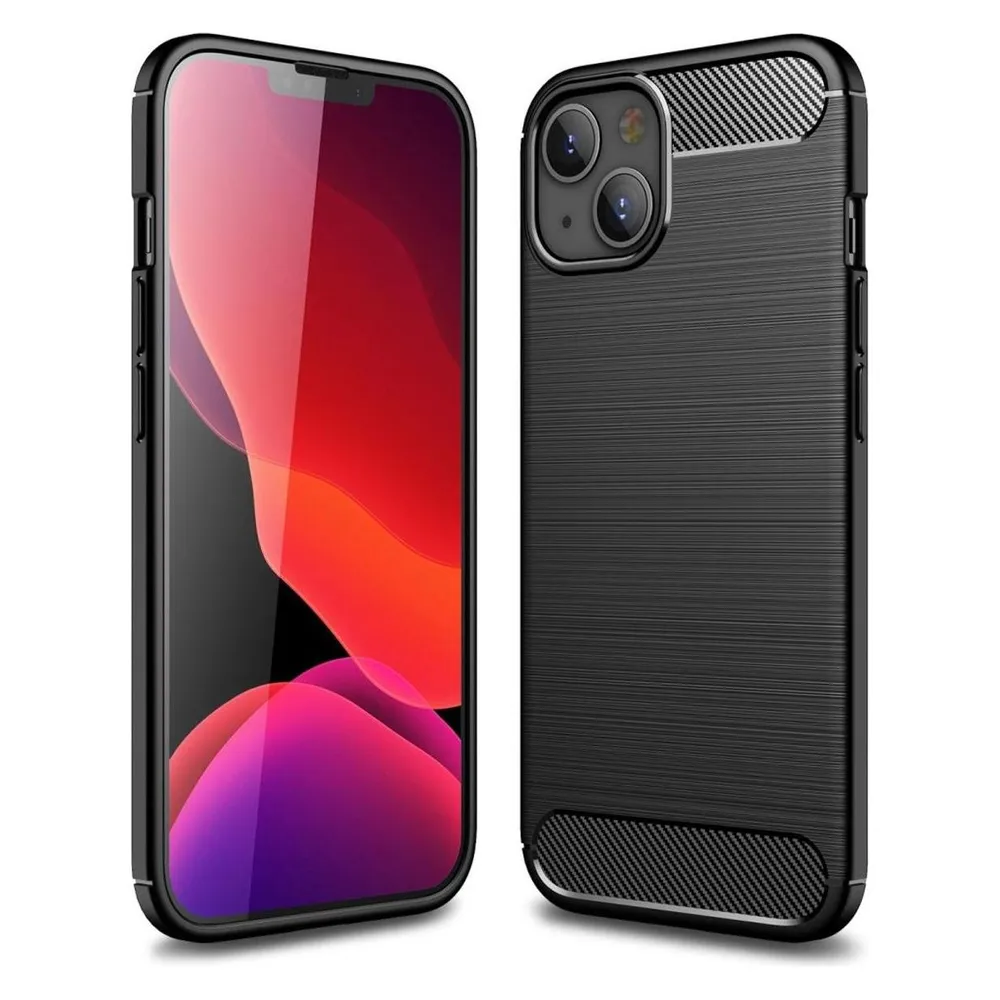 König Design Handyhülle für Apple iPhone 13 mini Schutzcase Backcover Bumper Case Schwarz Neu