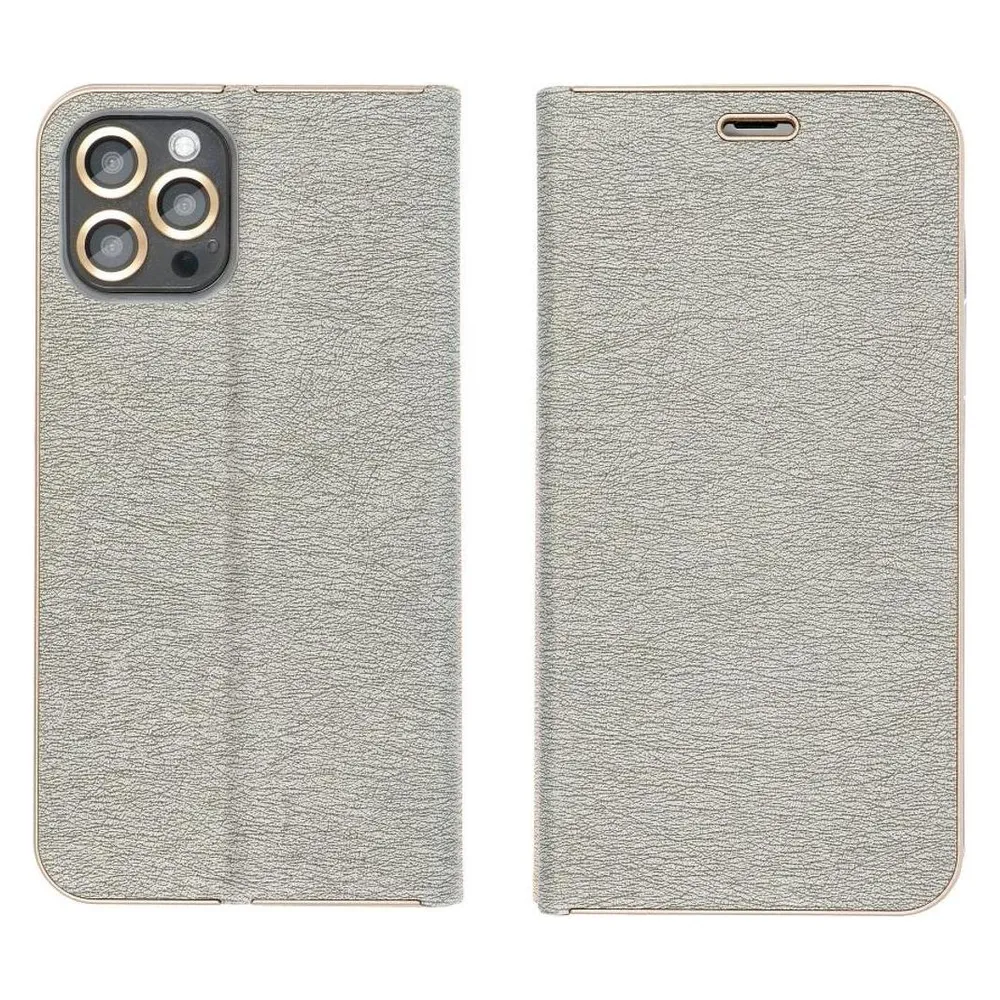 König Design Handyhülle für Apple iPhone 13 mini Case Cover Schutztasche Schutzhülle Silber