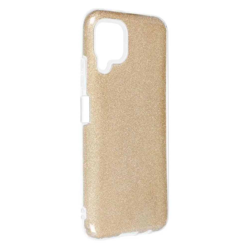 König Design Handyhülle für Huawei P40 Lite Schutzcase Cover Bumper Schale Glitzer Gold Neu