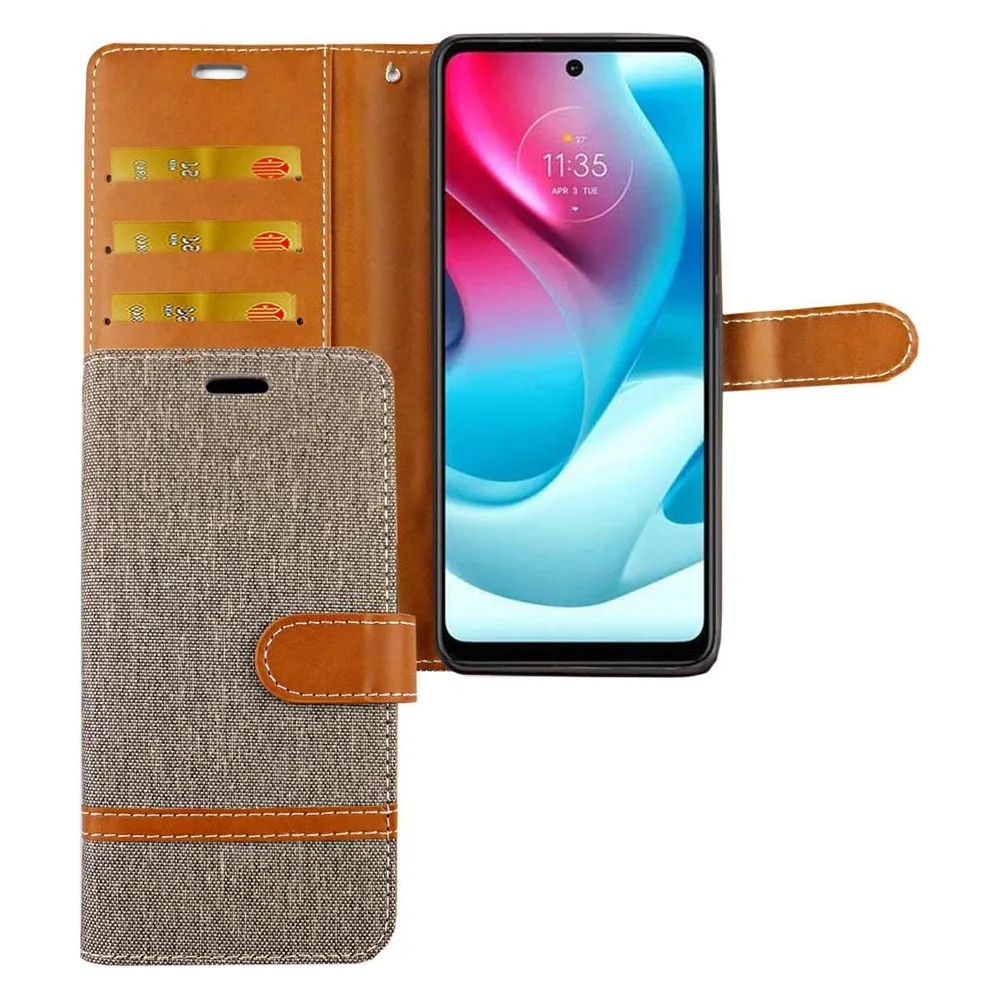 König Design Handyhülle für Motorola Moto G60S Case Cover Schutztasche Schutzhülle Bookstyle (Motorola Moto G60S)
