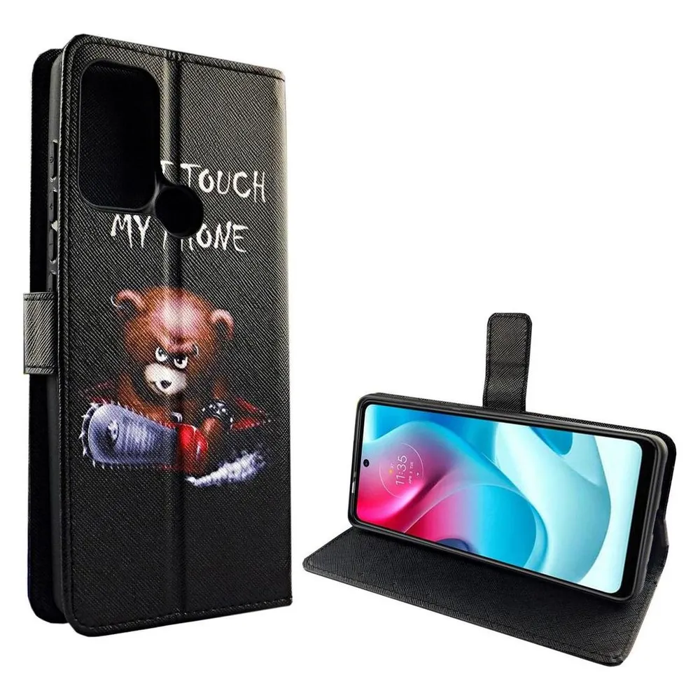 König Design Handyhülle für Motorola Moto G60S Case Cover Schutztasche Schutzhülle Bookstyle (Motorola Moto G60S)