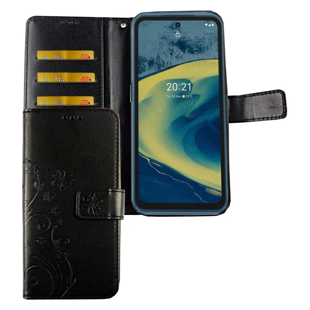 König Design Handyhülle für Nokia XR20 Case Cover Schutztasche Schutzhülle Bookstyle Tasche (Nokia XR20)