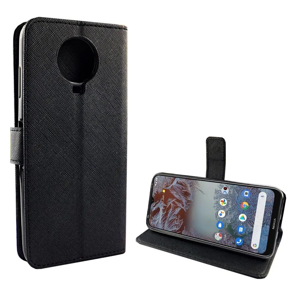 König Design Handyhülle für Nokia G10 / G20 Case Cover Schutztasche Schutzhülle Bookstyle Neu (Nokia G10, Nokia G20)