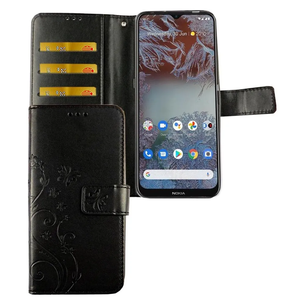 König Design Handyhülle für Nokia G10 / G20 Case Cover Schutztasche Schutzhülle Bookstyle Neu (Nokia G10, Nokia G20)