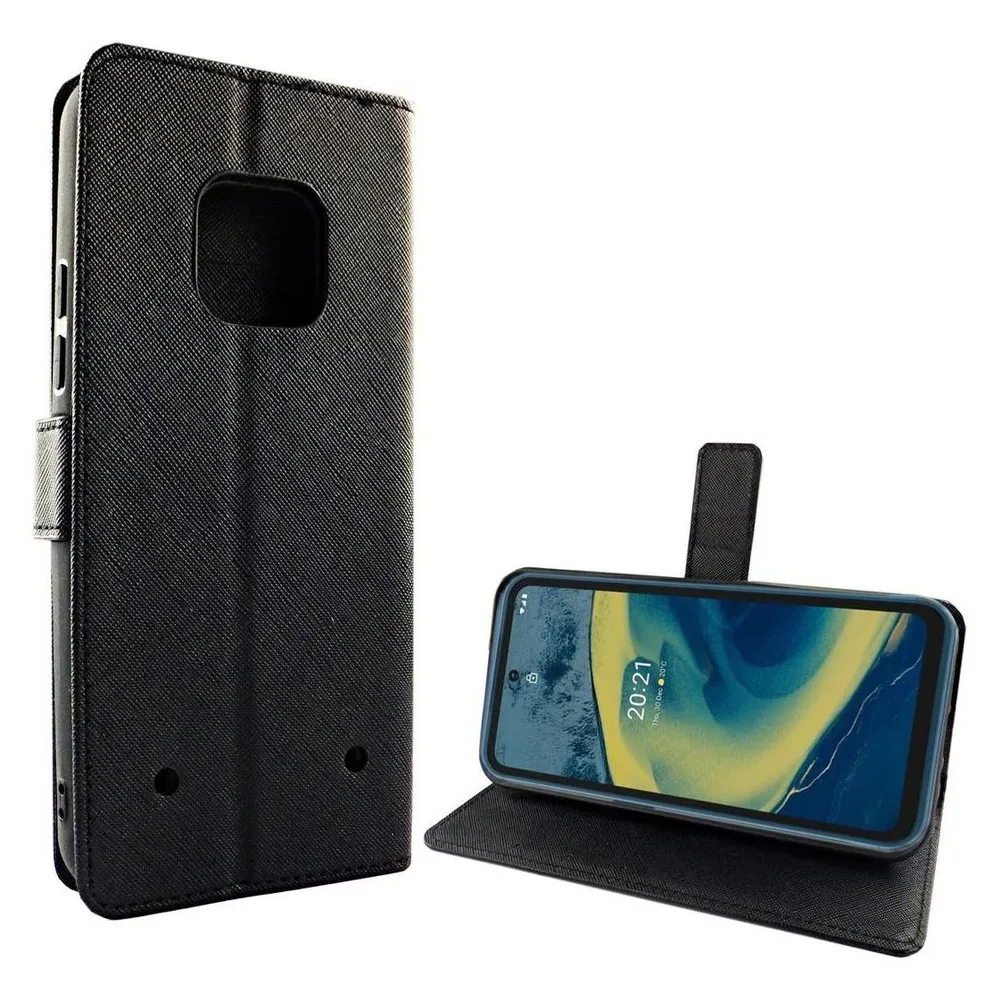 König Design Handyhülle für Nokia XR20 Case Cover Schutztasche Schutzhülle Bookstyle Tasche (Nokia XR20)