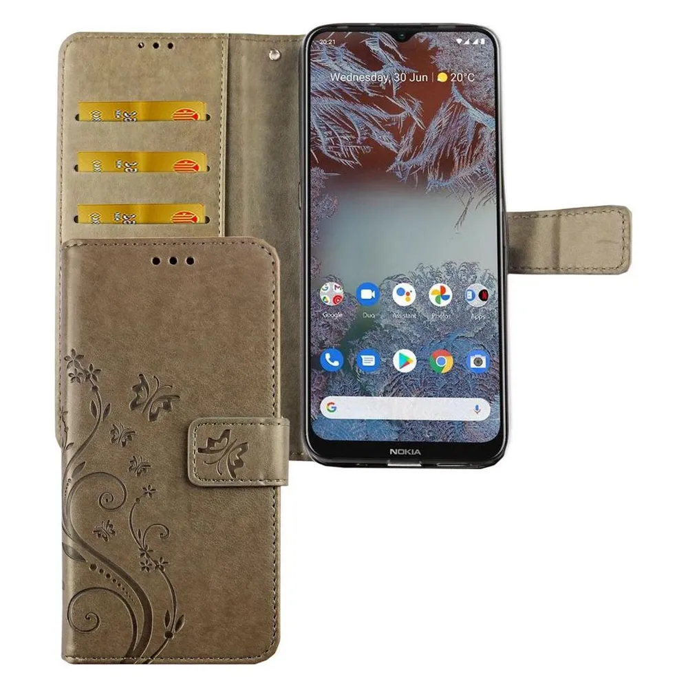 König Design Handyhülle für Nokia G10 / G20 Case Cover Schutztasche Schutzhülle Bookstyle Neu (Nokia G10)
