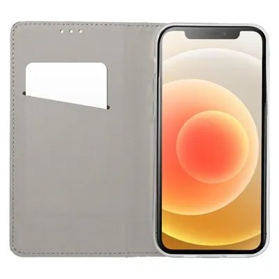 König Design Handyhülle für Oppo A72 / A73 Schutztasche Wallet Cover 360 Case Etuis Gold Neu