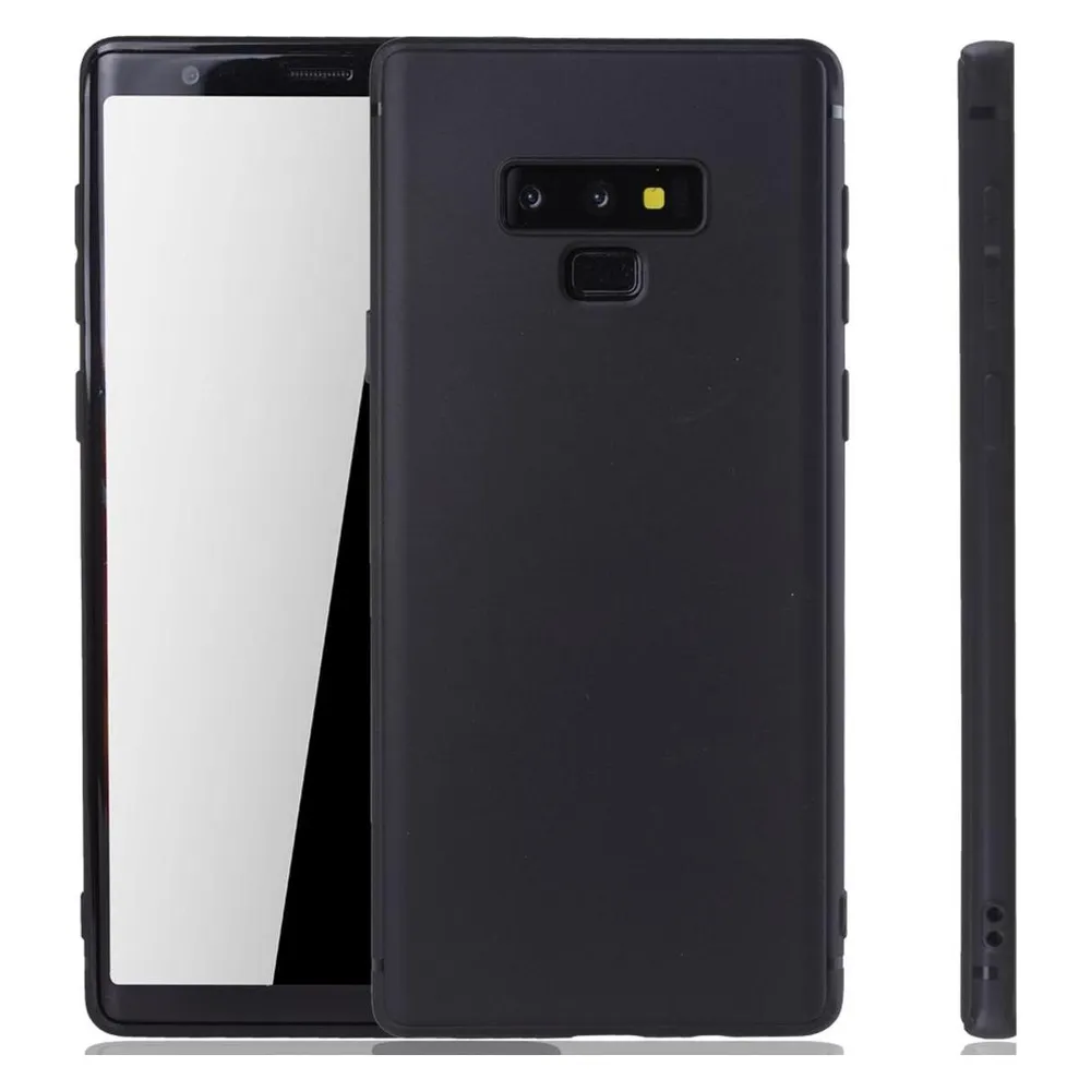 König Design Handyhülle für Samsung Galaxy Note 9 Schutzcase Backcover Bumper Etuis Schwarz (Samsung Galaxy Note 9)