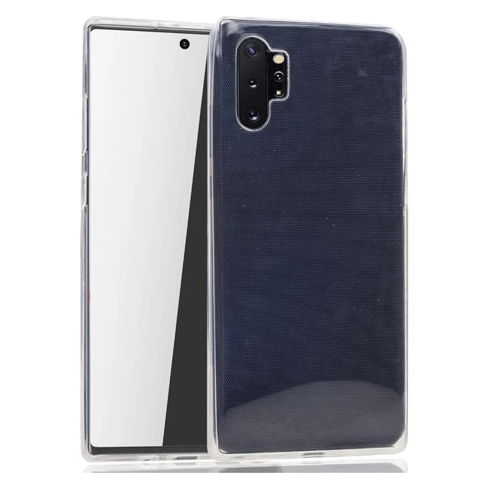 König Design Handyhülle für Samsung Galaxy Note 10 Plus Schutzcase Bumper Etuis Transparent (Samsung Galaxy Note 10 Plus)