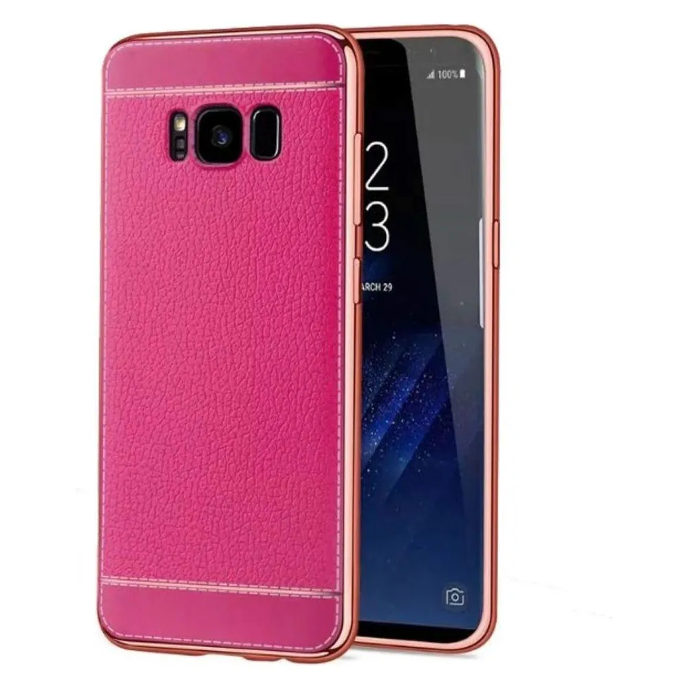 König Design Handyhülle für Samsung Galaxy A3 (2017) Schutzcase Backcover Bumper Etuis Pink (Samsung Galaxy A3 (2017))
