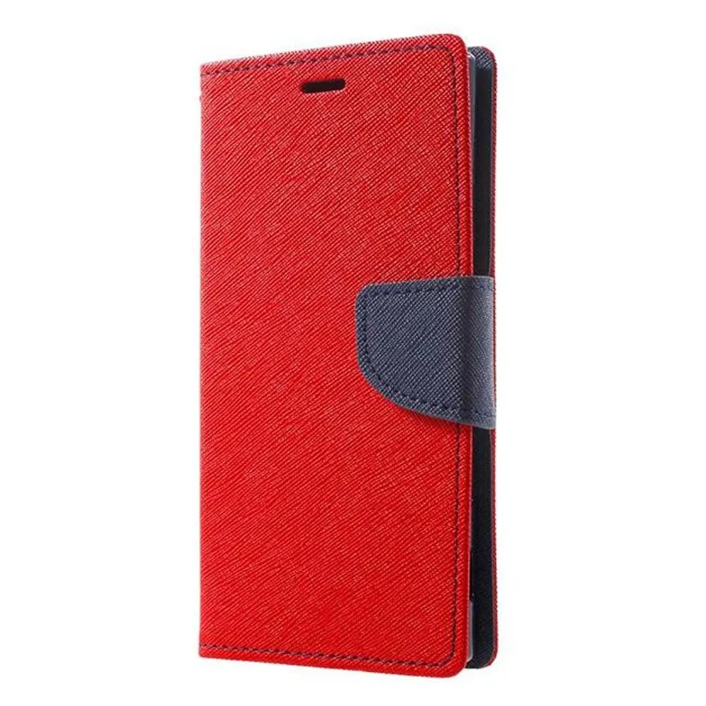 König Design Handyhülle für Samsung Galaxy A32 5G Schutztasche 360 Grad Cover Wallet Rot Neu