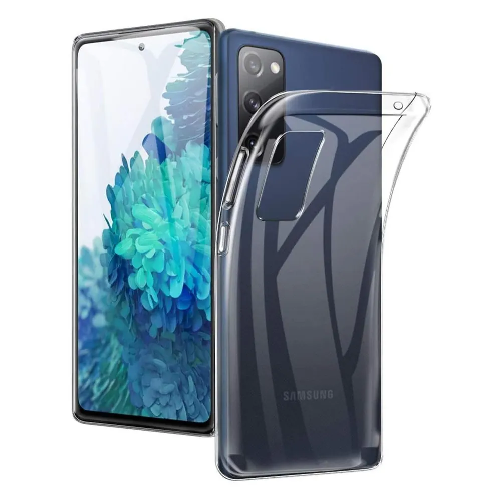 König Design Handyhülle für Samsung Galaxy S20 FE Schutzcase Backcover Bumper Transparent