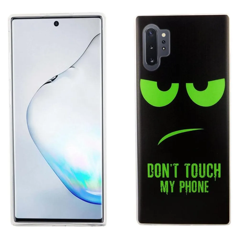 König Design Handyhülle für Samsung Galaxy Note 10 Case Cover Schutz Tasche Schutzhülle Grün