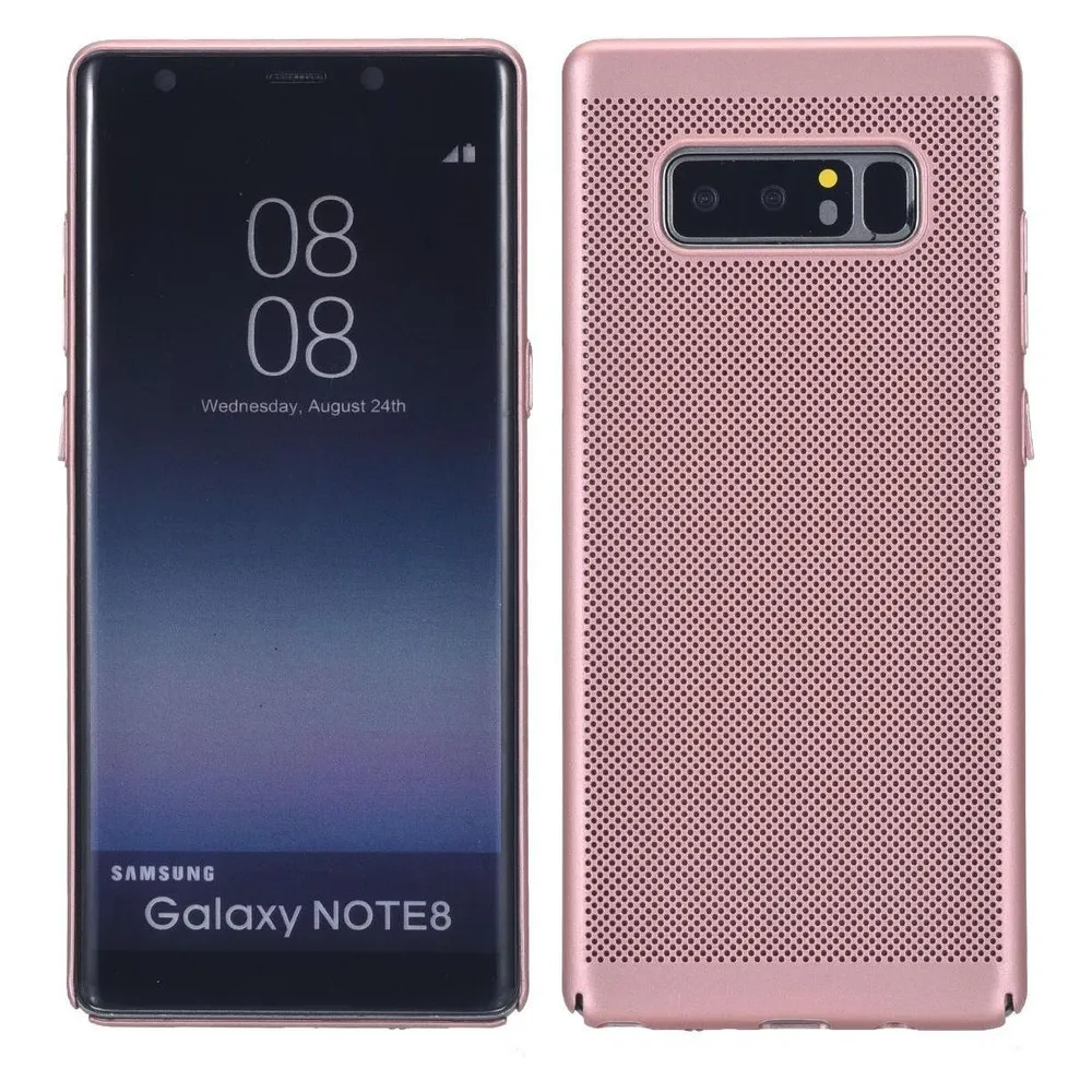 König Design Handyhülle für Samsung Galaxy Note 8 Schutzcase Backcover Bumper Etuis Case Pink (Samsung Galaxy Note 8)