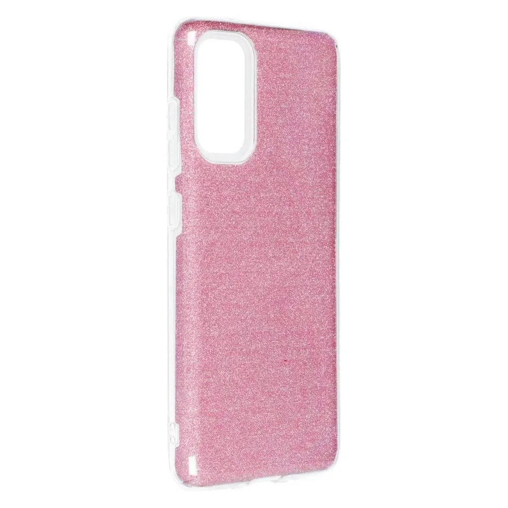 König Design Handyhülle für Samsung Galaxy S20 Schutzcase Cover Bumper Schale Glitzer Pink (Samsung Galaxy S20)
