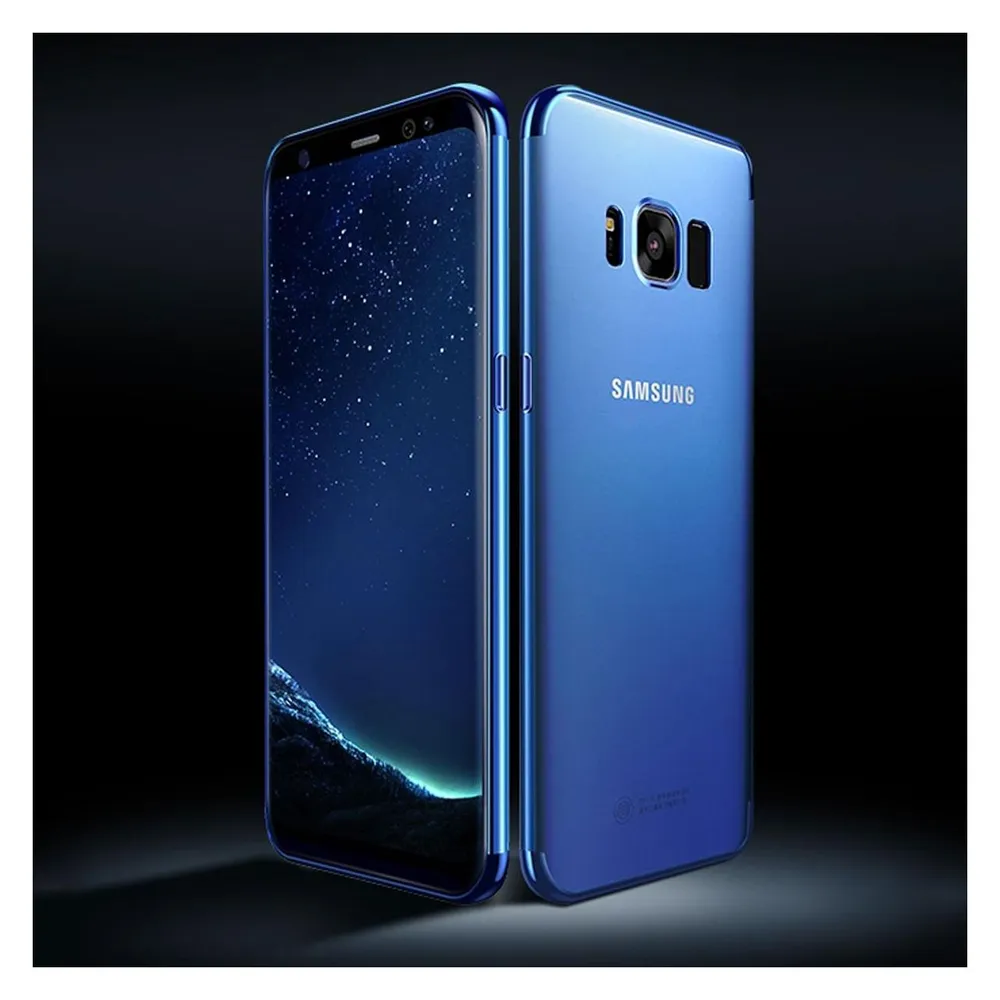 König Design Handyhülle für Samsung Galaxy J5 (2017) Schutzcase Backcover Bumper Etuis Blau (Samsung Galaxy J5 (2017))