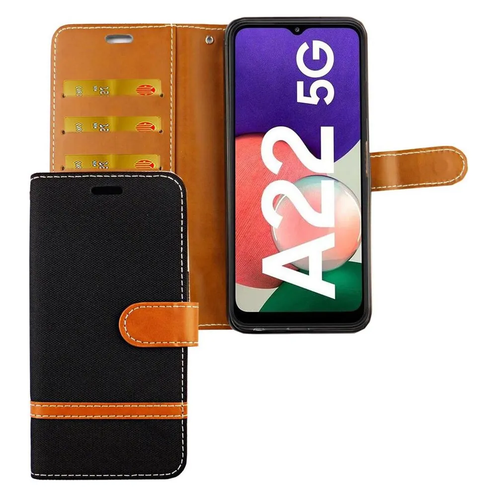 König Design Handyhülle für Samsung Galaxy A22 5G Case Cover Schutztasche Schutzhülle Tasche (Samsung Galaxy A22 5G)