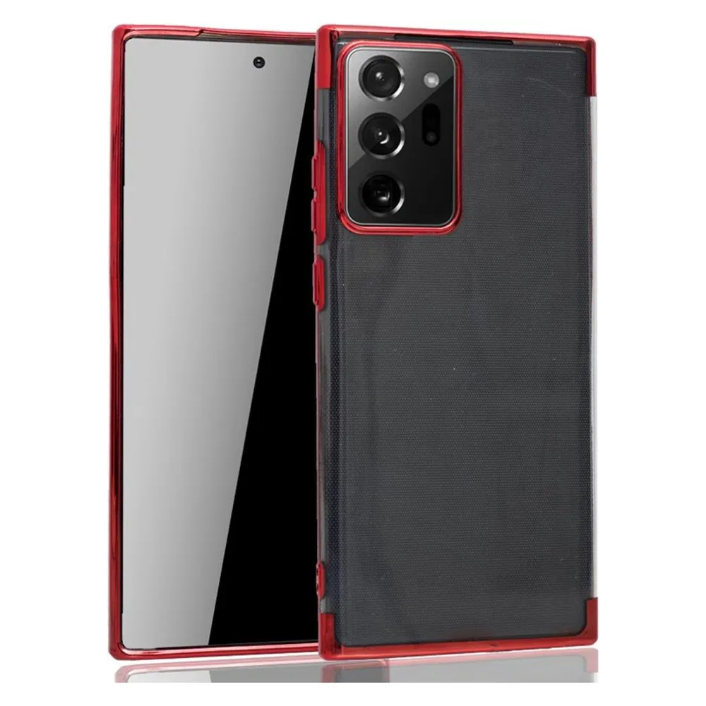 König Design Handyhülle für Samsung Galaxy Note 20 Ultra Schutzcase Backcover Bumper Etui Rot