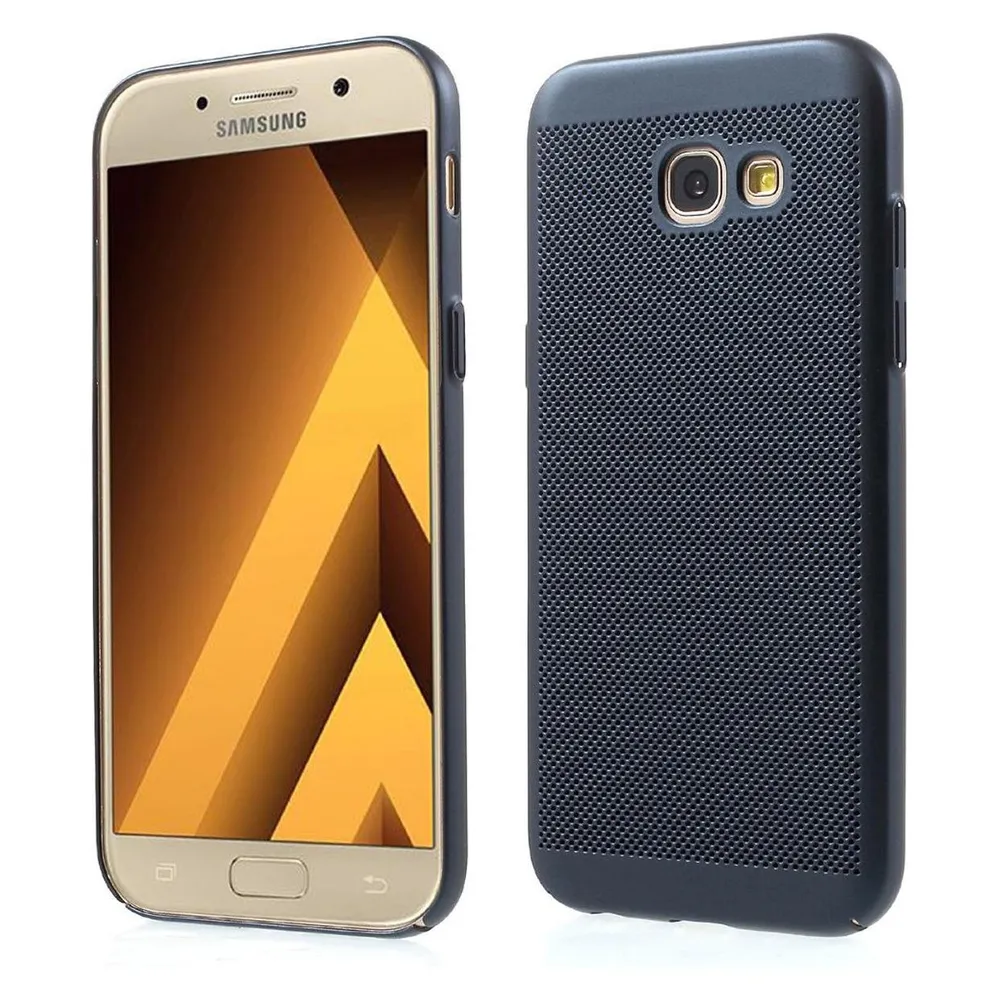 König Design Handyhülle für Samsung Galaxy A7 (2017) Schutzcase Backcover Bumper Etuis Blau (Samsung Galaxy A7 (2017))