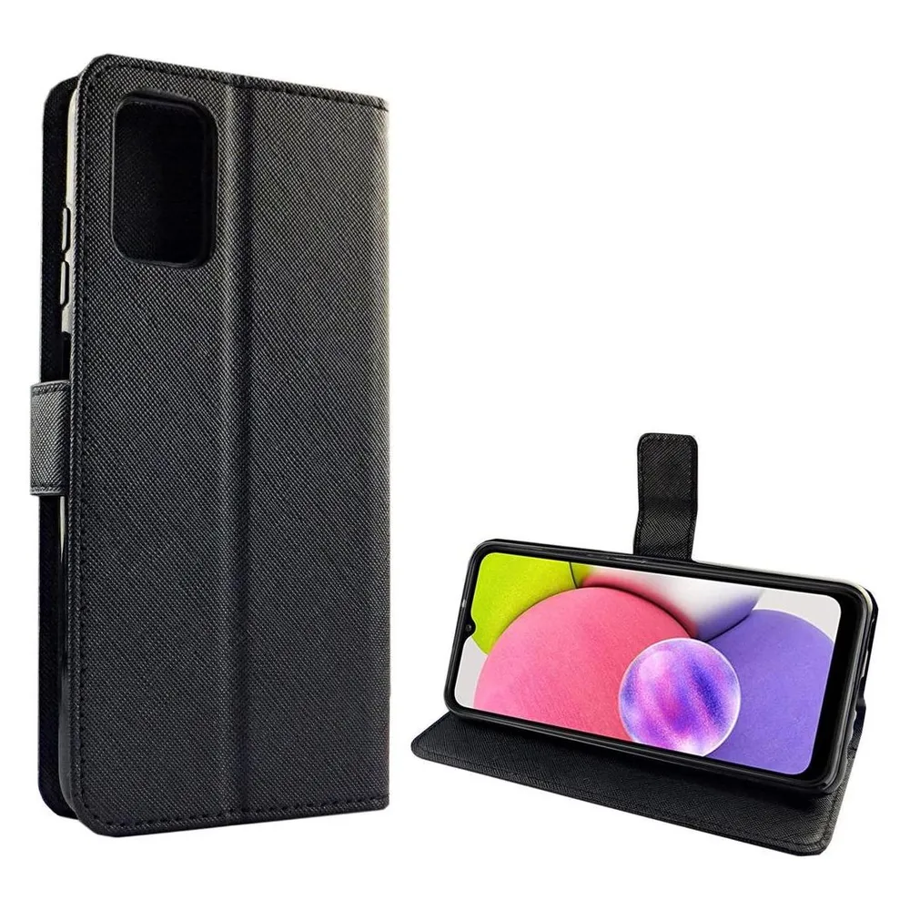König Design Handyhülle für Samsung Galaxy A02s Case Cover Schutztasche Schutzhülle Schwarz (Samsung Galaxy A02s)