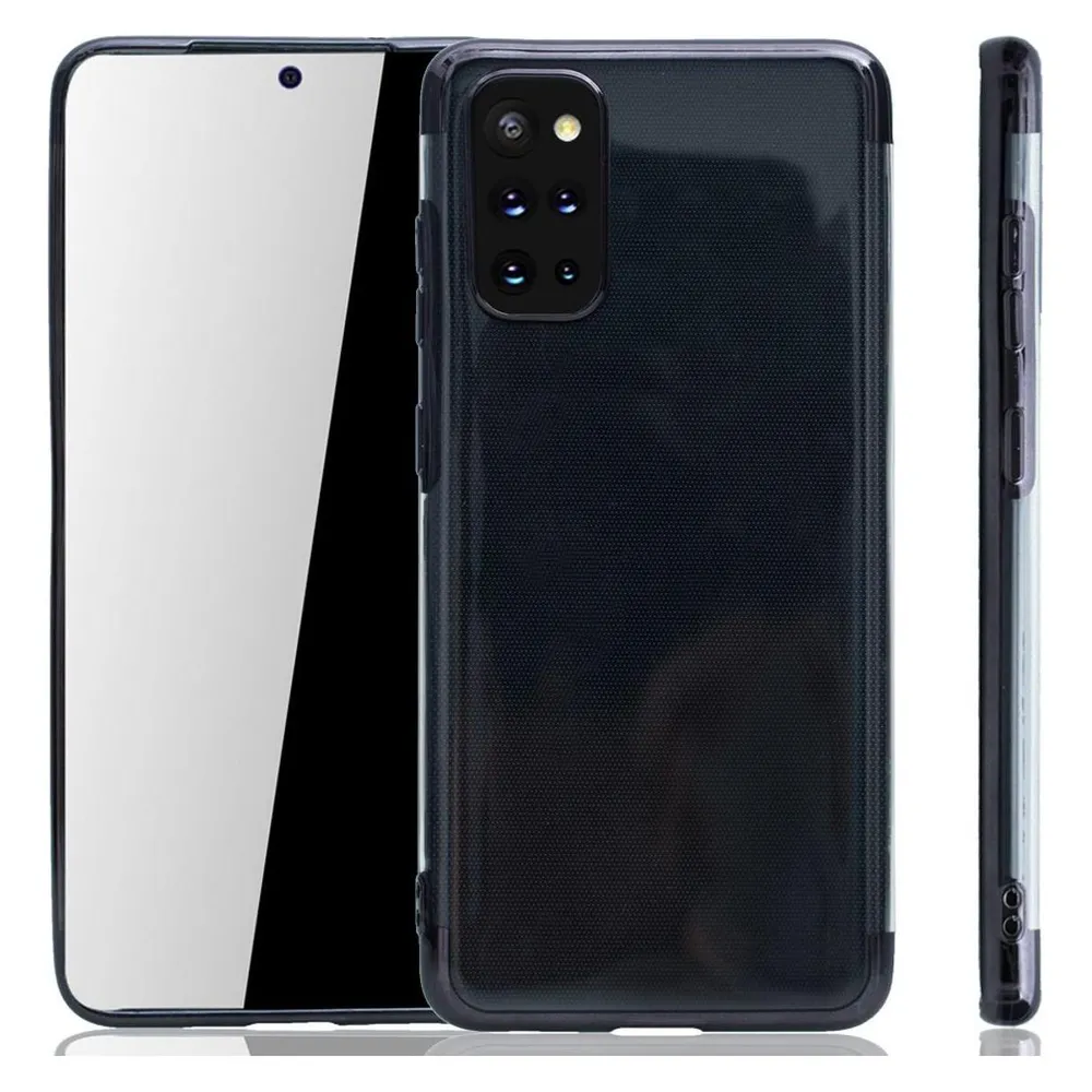 König Design Handyhülle für Samsung Galaxy S20 Plus Schutzcase Backcover Bumper Etuis Schwarz (Samsung Galaxy S20+)