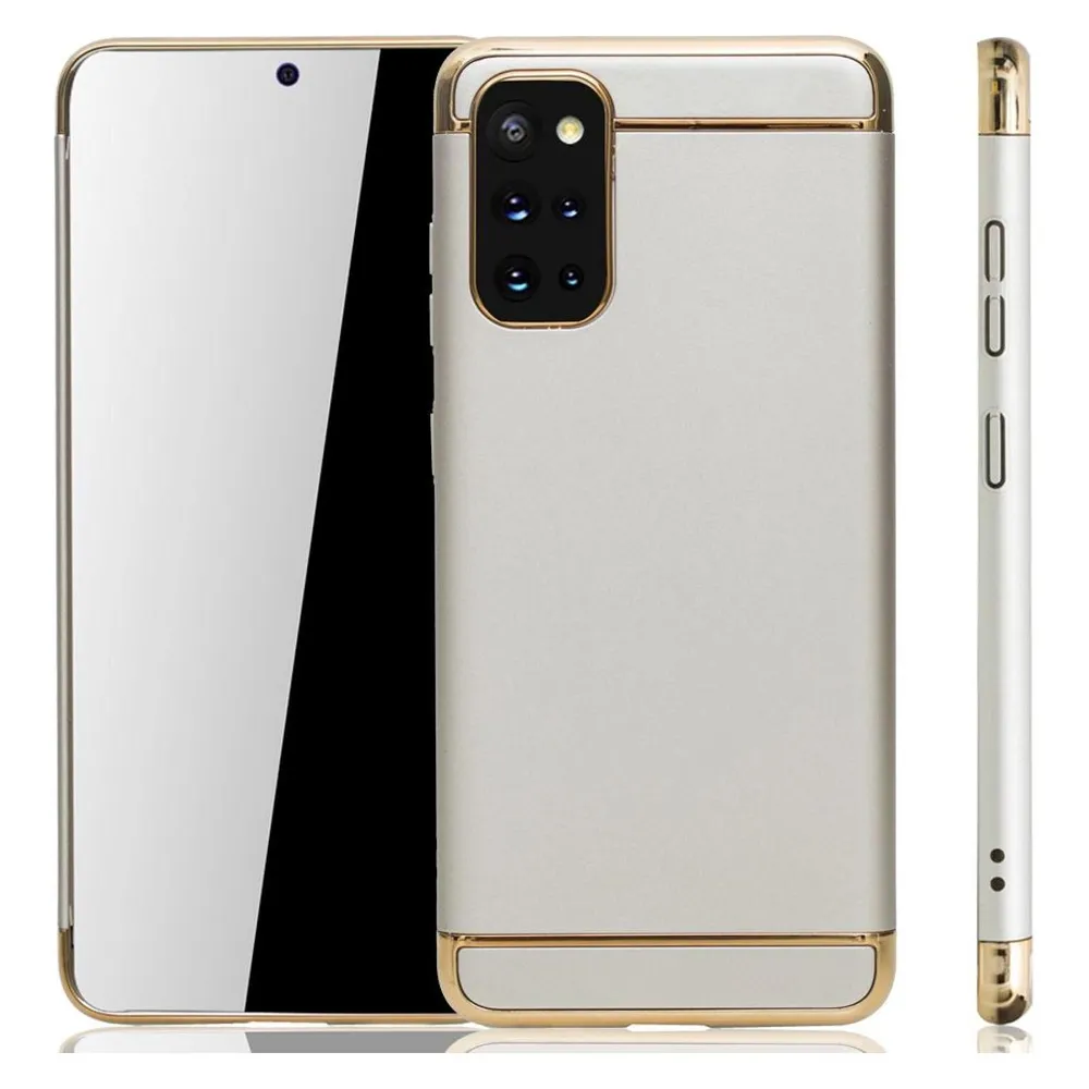 König Design Handyhülle für Samsung Galaxy S20 Plus Case Cover Schutz Tasche Schutzhülle Gold (Samsung Galaxy S20+)