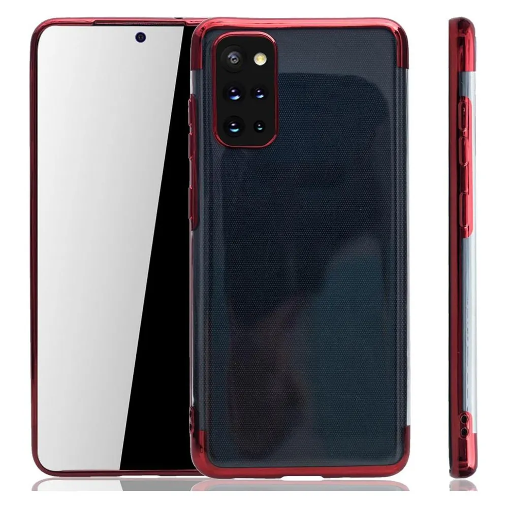 König Design Handyhülle für Samsung Galaxy S20 Plus Case Cover Schutz Tasche Schutzhülle Rot (Samsung Galaxy S20+)