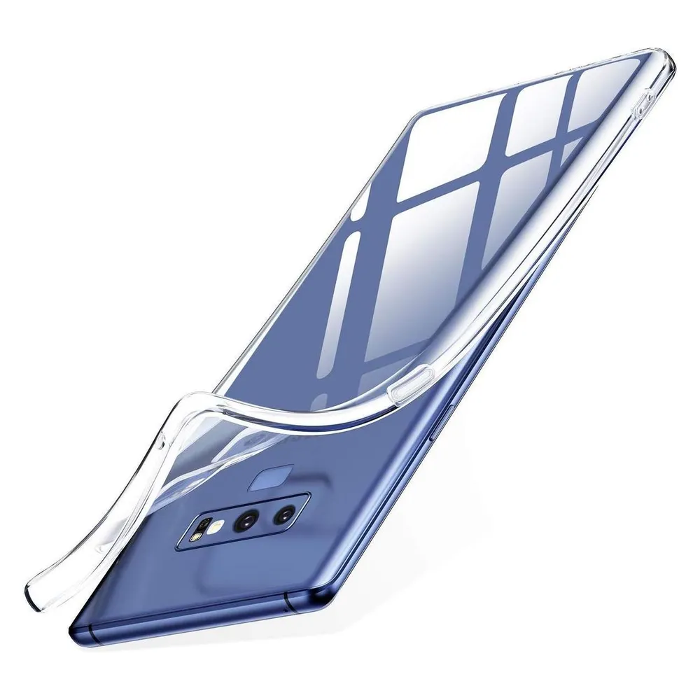 König Design Handyhülle für Samsung Galaxy Note 9 Schutzcase Backcover Bumper Transparent