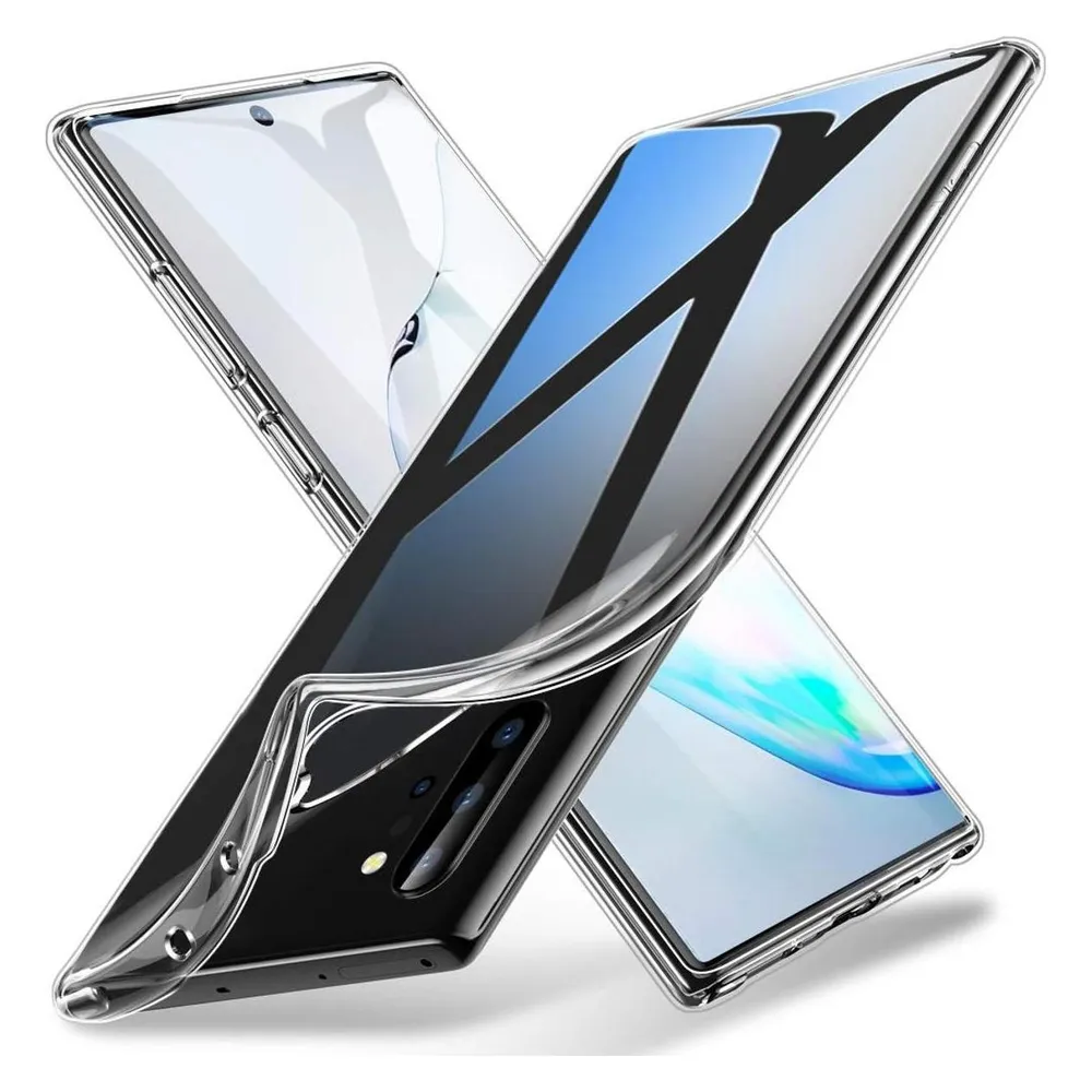 König Design Handyhülle für Samsung Galaxy Note 10 Plus Schutzcase Bumper Etuis Transparent (Samsung Galaxy Note 10 Plus)