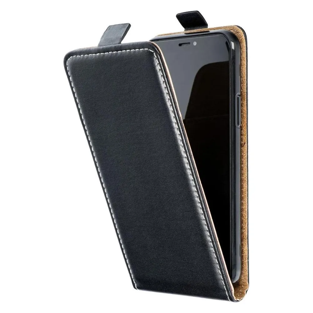 König Design Handyhülle für Samsung Galaxy A02s Schutztasche Wallet Cover Case Hülle Schwarz
