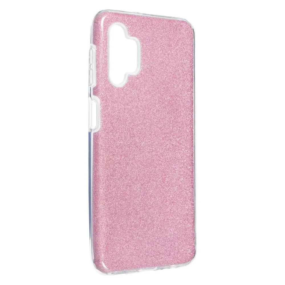 König Design Handyhülle für Samsung Galaxy A32 5G Schutzcase Cover Bumper Schale Glitzer Pink (Samsung Galaxy A32 5G)