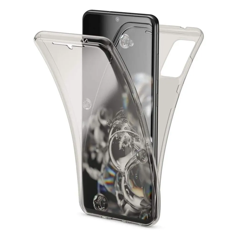 König Design Handyhülle für Samsung Galaxy S20 Plus Schutzcase Backcover Bumper Transparent (Samsung Galaxy S20+)
