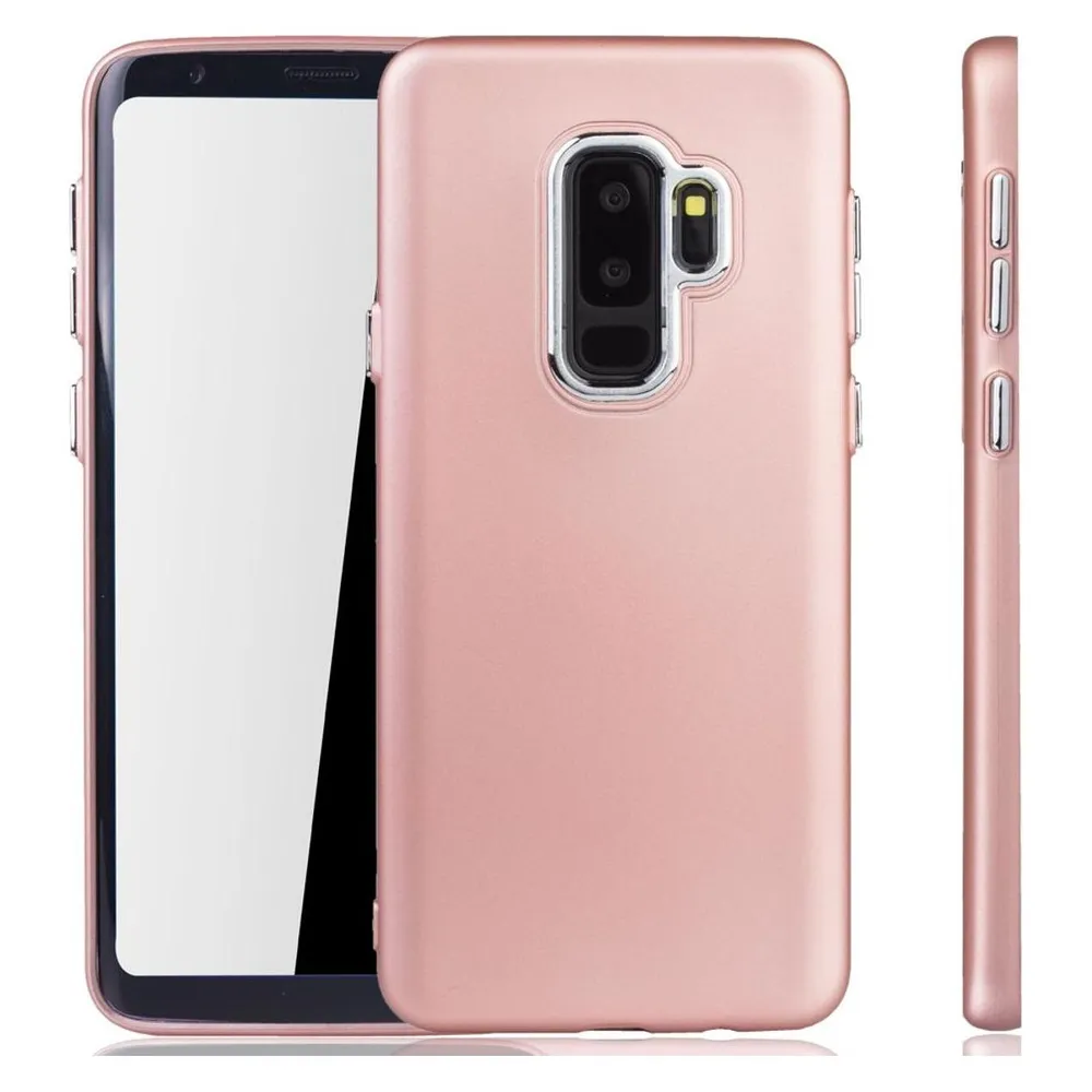 König Design Handyhülle für Samsung Galaxy S9 Plus Schutzcase Backcover Bumper Etuis Pink (Samsung Galaxy S9+)