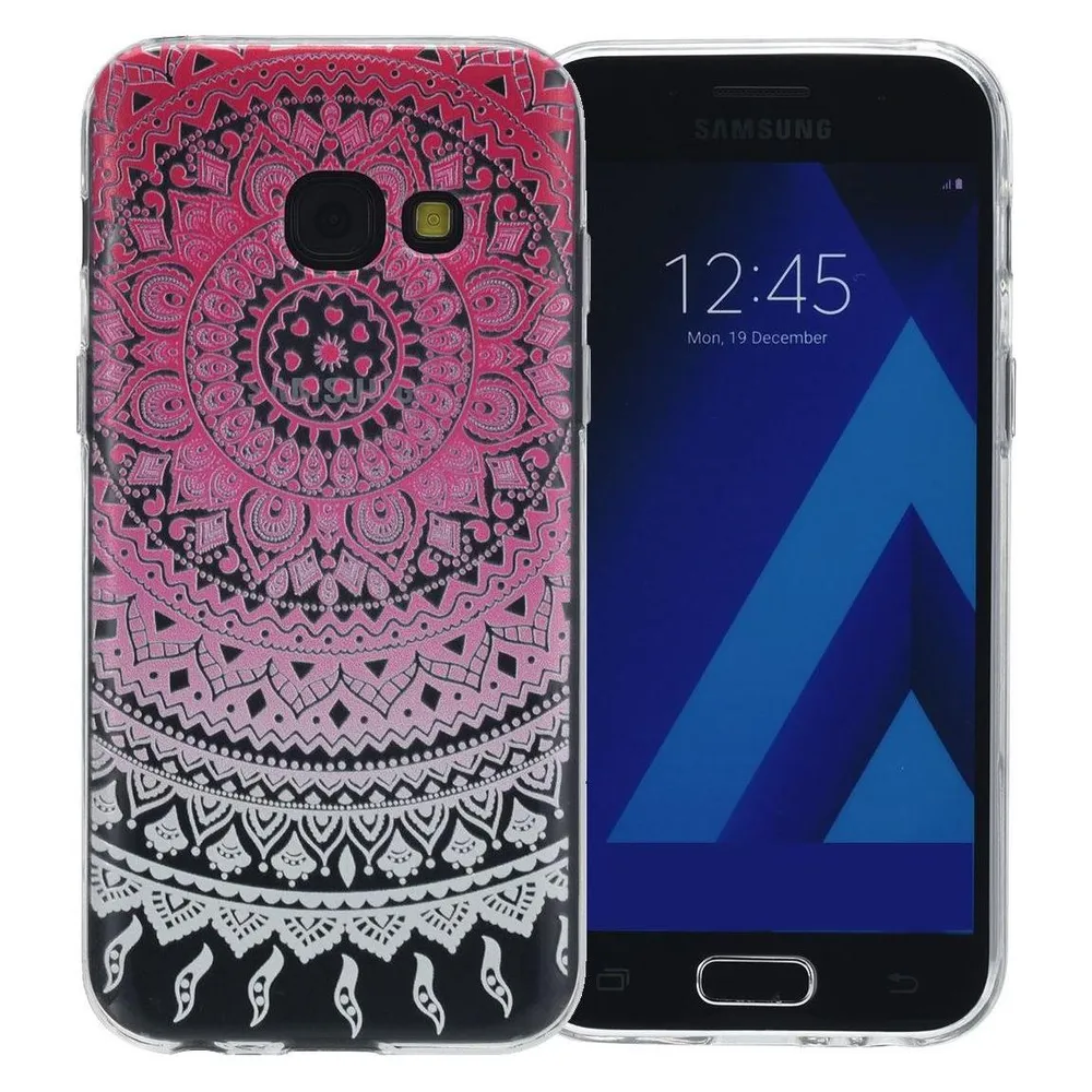 König Design Handyhülle für Samsung Galaxy A3 (2016) Schutzcase Backcover Bumper Etuis Pink (Samsung Galaxy A3 (2016))