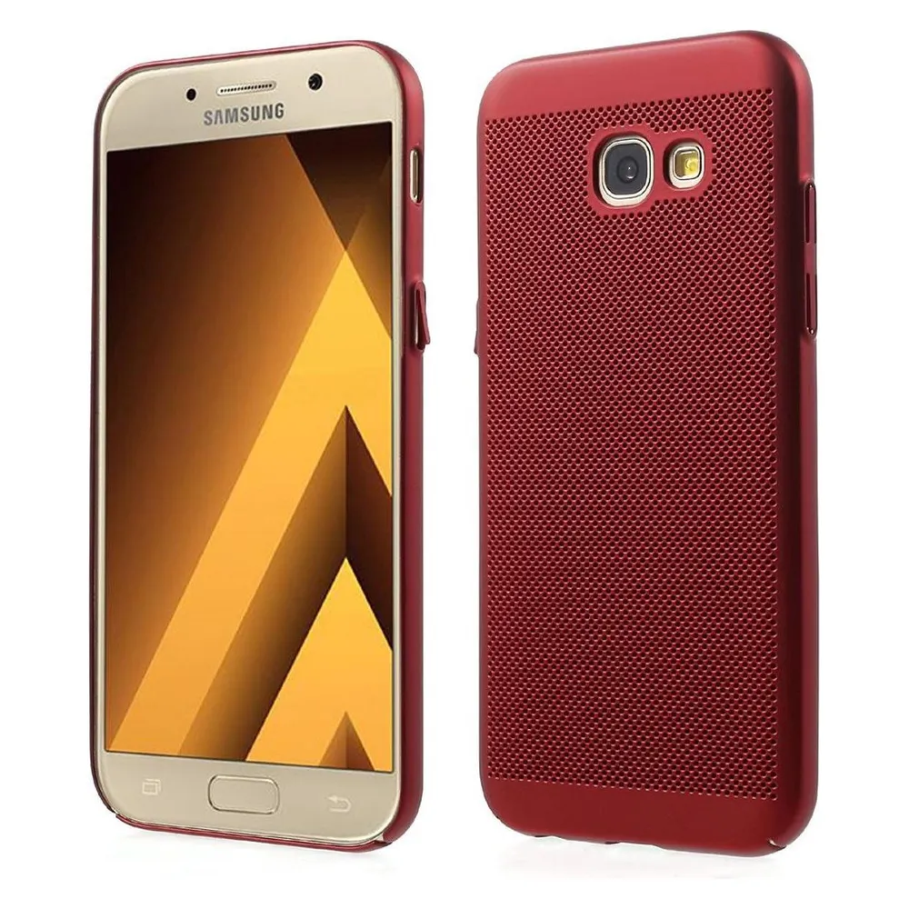 König Design Handyhülle für Samsung Galaxy A5 (2016) Schutzcase Backcover Bumper Etuis Rot (Samsung Galaxy A5 (2016))