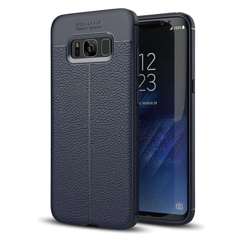 König Design Handyhülle für Samsung Galaxy S8 Plus Schutztasche Wallet Cover 360 Case Blau (Samsung Galaxy S8+)