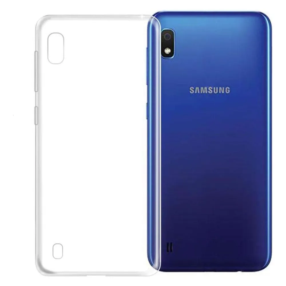 König Design Handyhülle für Samsung Galaxy A10 Schutzcase Backcover Bumper Etuis Transparent (Samsung Galaxy A10)