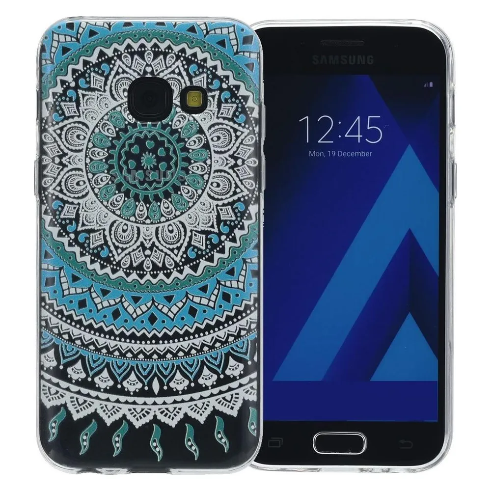 König Design Handyhülle für Samsung Galaxy S7 Edge Schutzcase Backcover Bumper Etuis Blau (Samsung Galaxy S7 Edge)