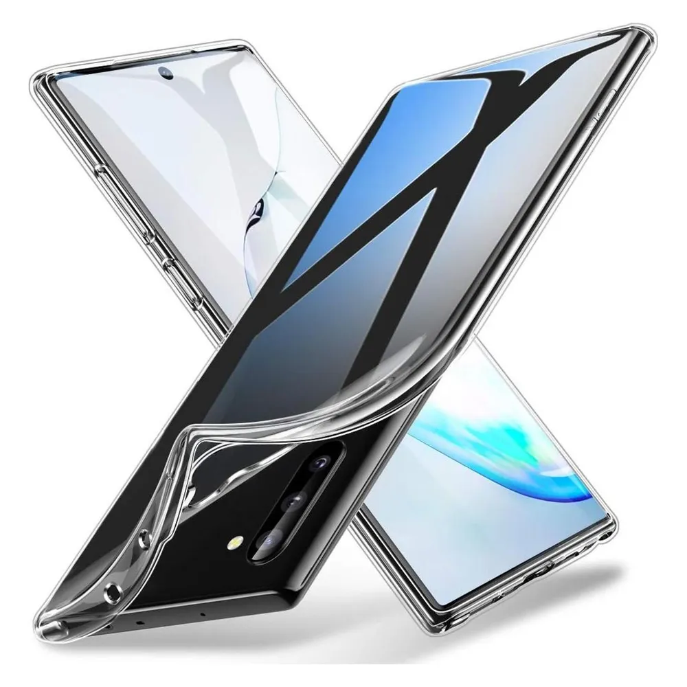 König Design Handyhülle für Samsung Galaxy Note 10 Schutzcase Backcover Bumper Transparent (Samsung Galaxy Note 10)