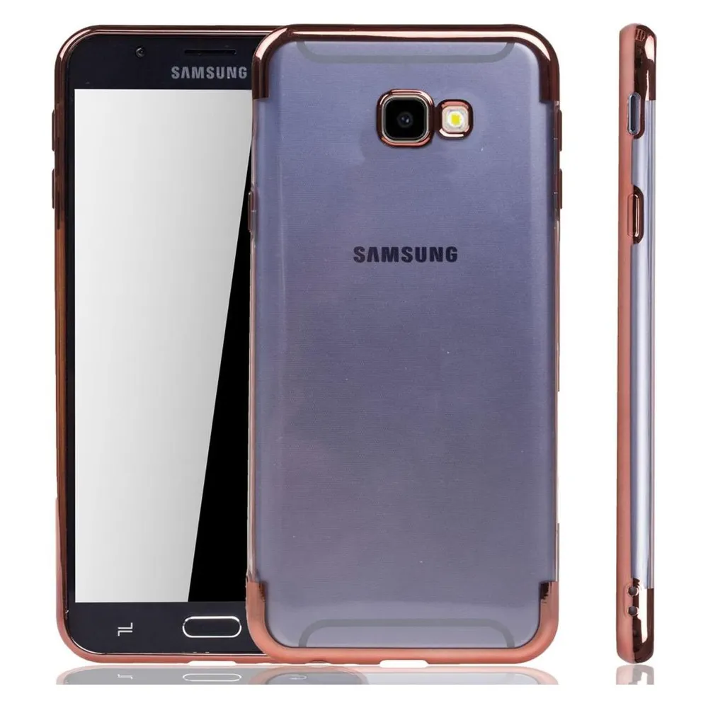 König Design Handyhülle für Samsung Galaxy J4 Plus Schutzcase Backcover Bumper Etuis Pink