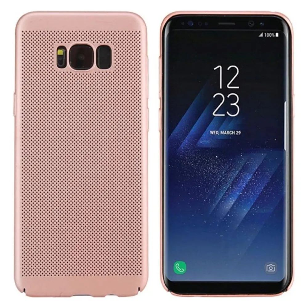 König Design Handyhülle für Samsung Galaxy S8 Schutzcase Backcover Bumper Etuis Rahmen Pink (Samsung Galaxy S8)