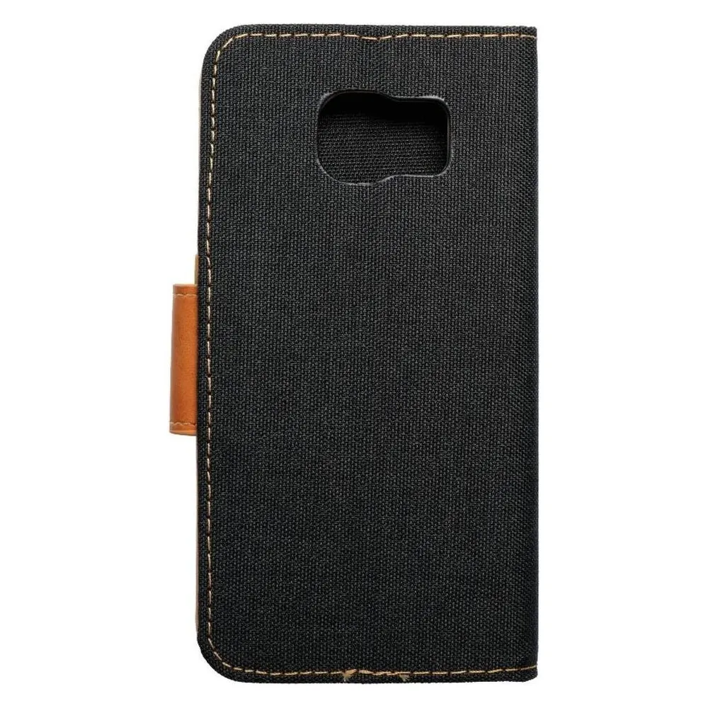 König Design Handyhülle für Samsung Galaxy S6 Schutztasche Wallet Cover 360 Case Etui Schwarz (Samsung Galaxy S6)