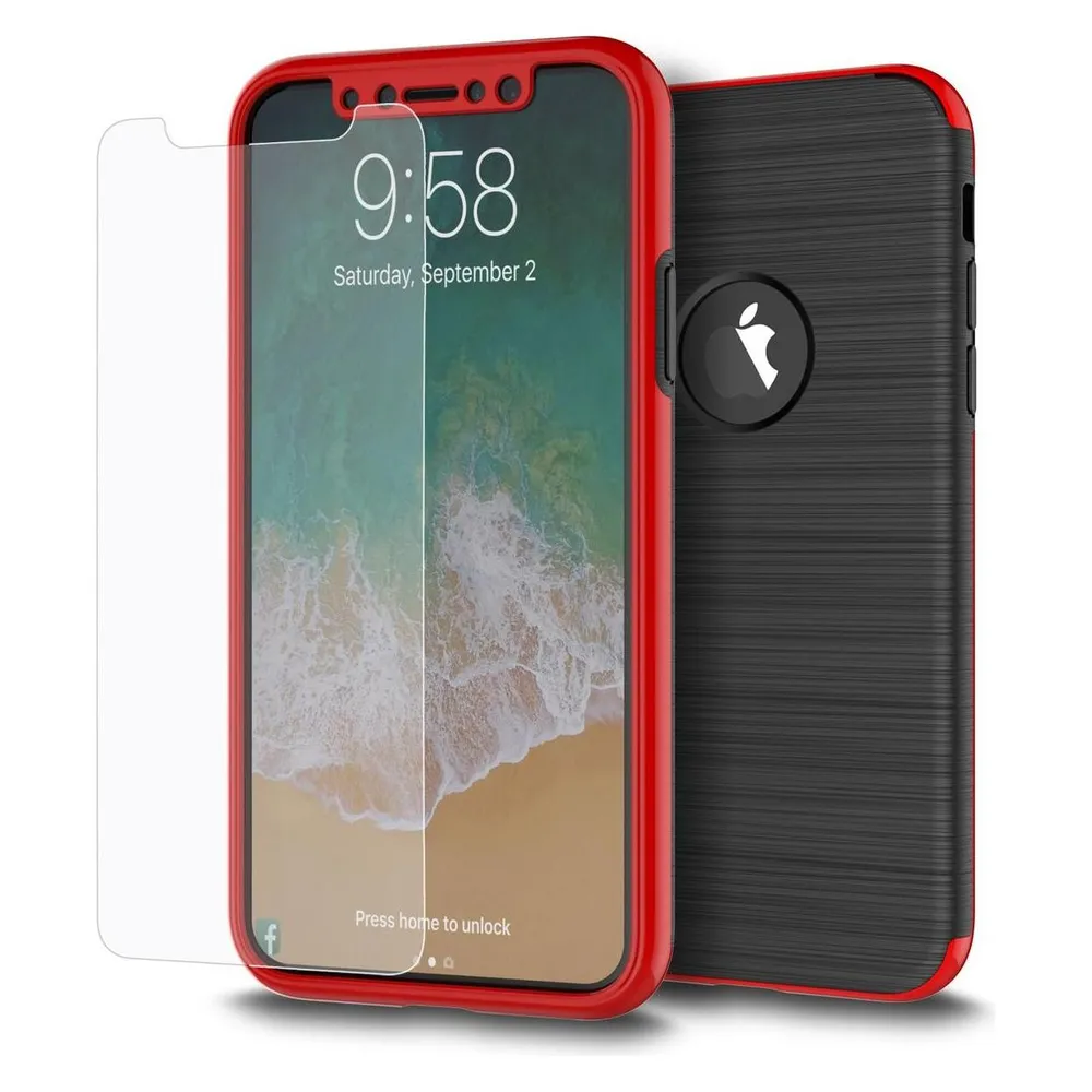 König Design Handyhülle für Samsung Galaxy S7 Edge Schutzcase Backcover Bumper Etuis Case Rot (Samsung Galaxy S7 Edge)