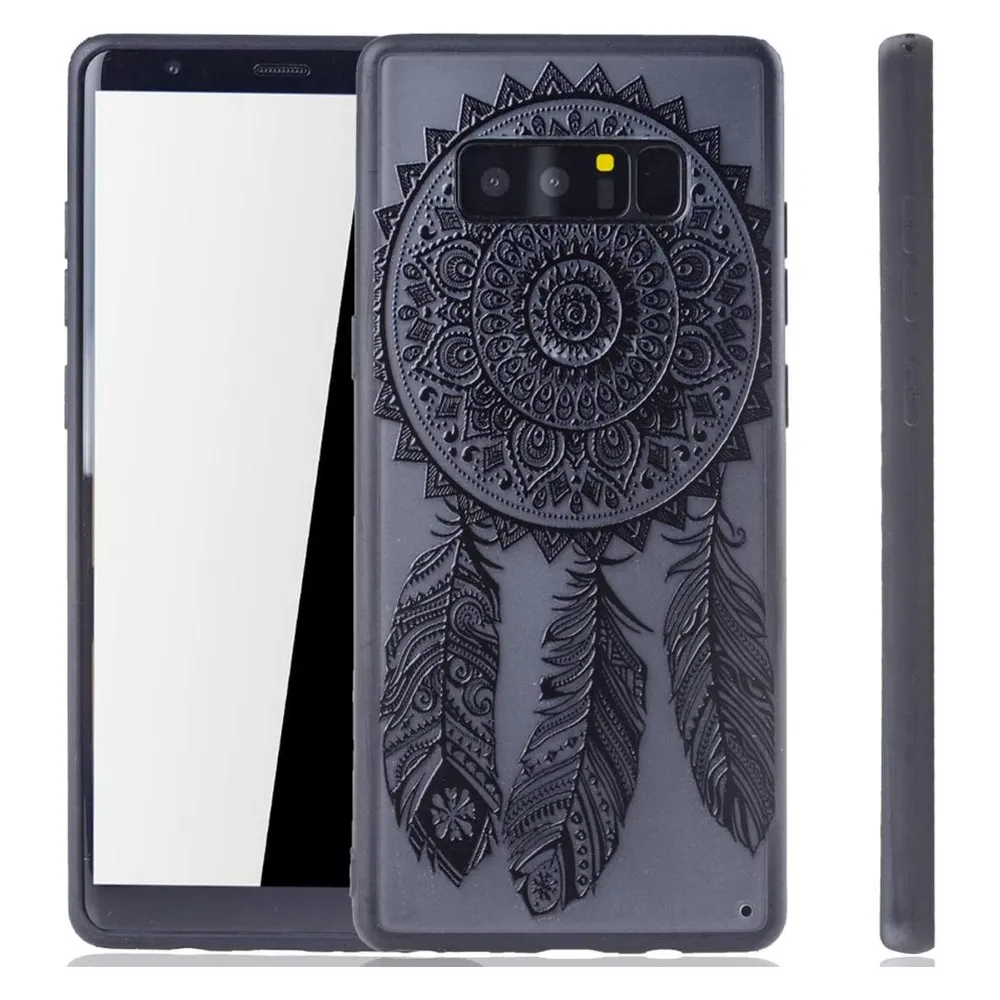 König Design Handyhülle für Samsung Galaxy Note 8 Schutzcase Backcover Bumper Etuis Schwarz (Samsung Galaxy Note 8)