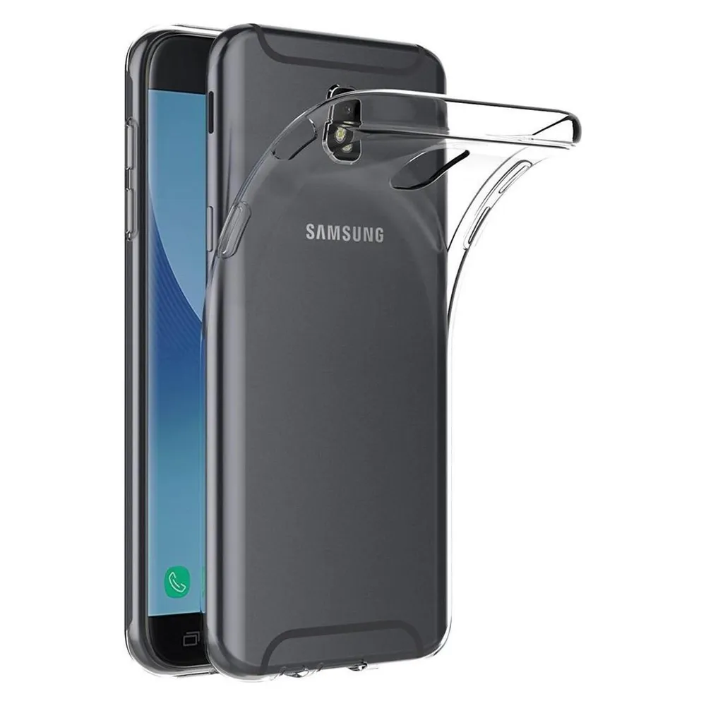 König Design Handyhülle für Samsung Galaxy J7 (2017) Schutzcase Backcover Bumper Transparent (Samsung Galaxy J7 (2017))